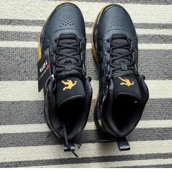 NWT! AND1 Men's Backcut Black Basketball High-Top Shoes Size 11 No Box - Picture 8 of 12